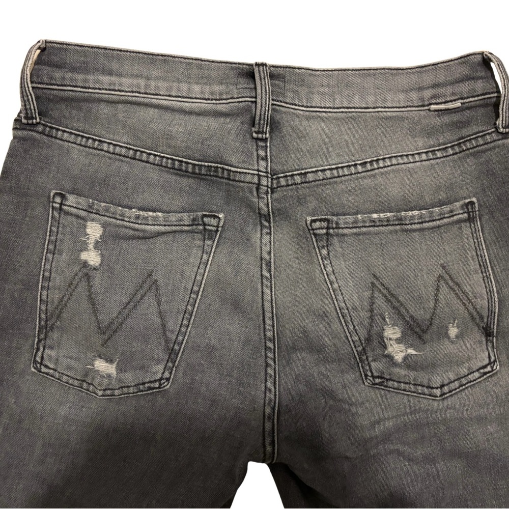 MOTHER Women’s “The Scrapper Cuff Ankle Fray” Jeans